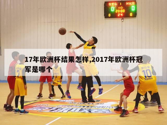 17年欧洲杯结果怎样,2017年欧洲杯冠军是哪个