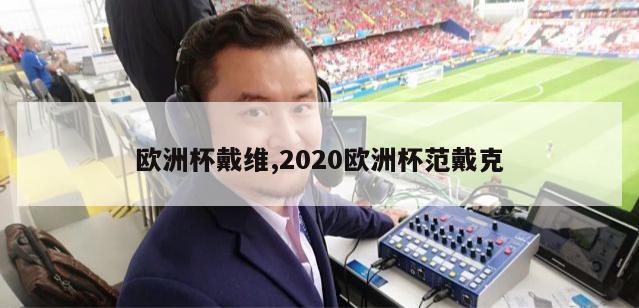 欧洲杯戴维,2020欧洲杯范戴克